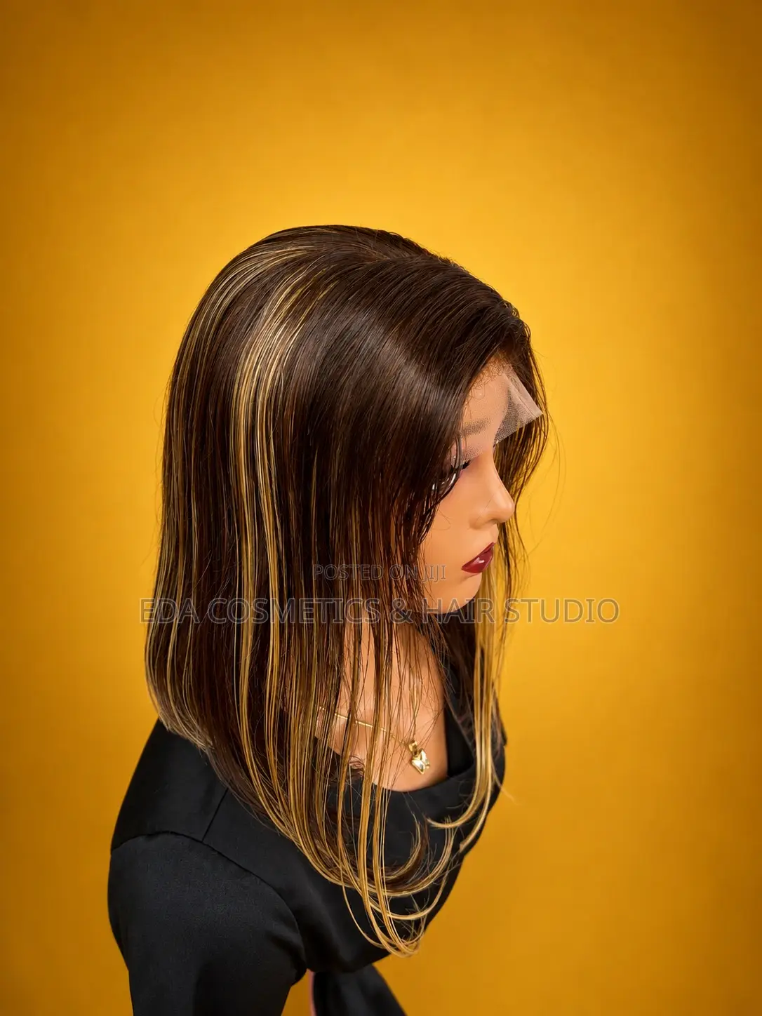 14” Blonde Highlights Bob Wig