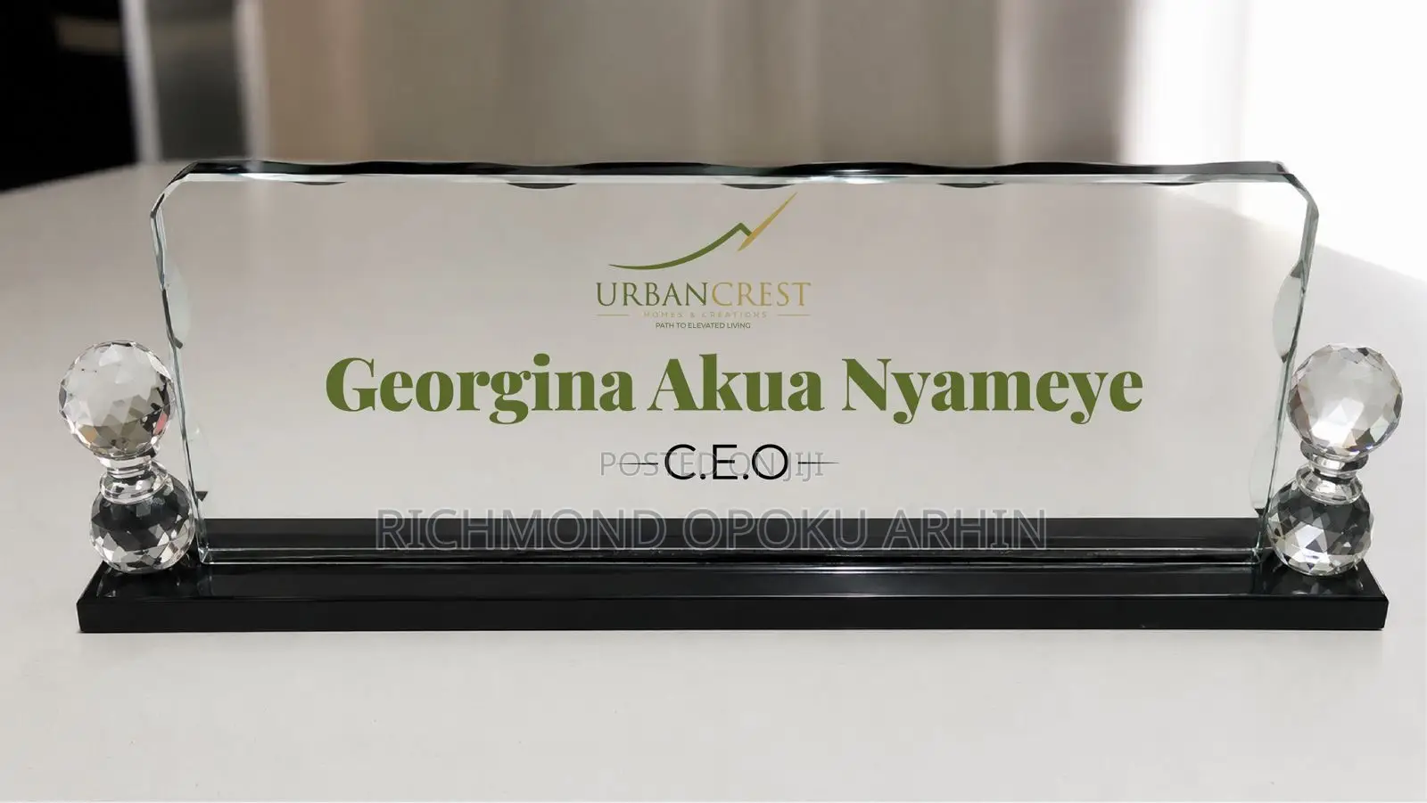 Office Nameplate