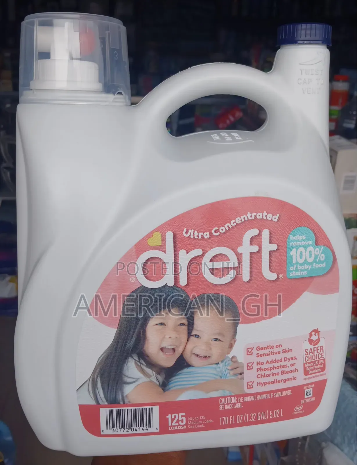Dreft Laundry Detergent, 5.02L