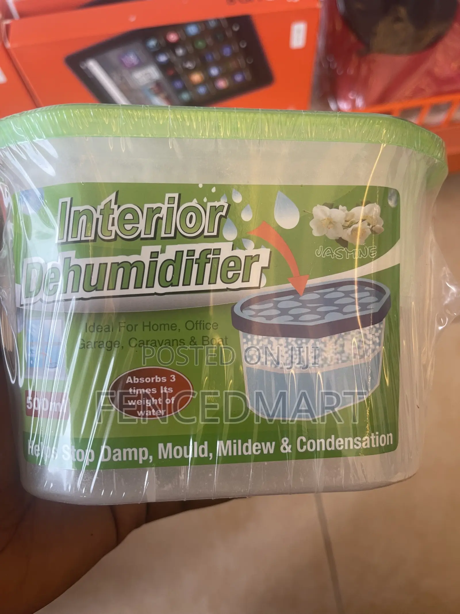 Interior Dehumidifier Moisture Absorber - Jasmine 500ml