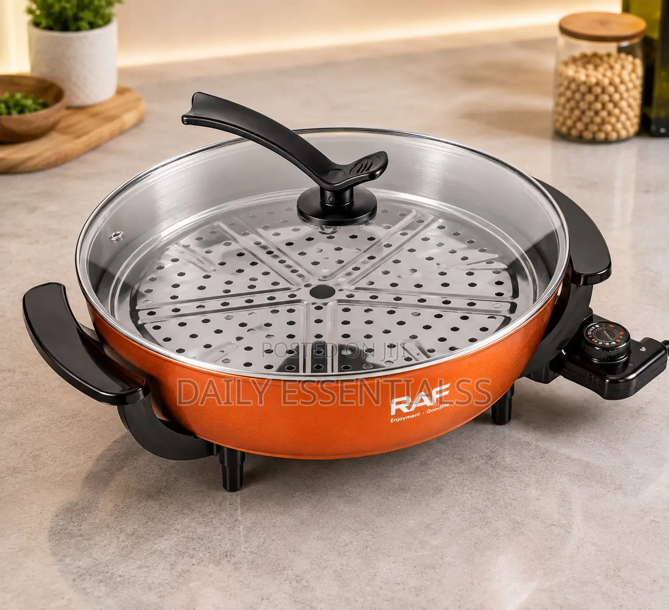 Raf 10L Electric Hot Pot – Large Capacity Cooking Pot