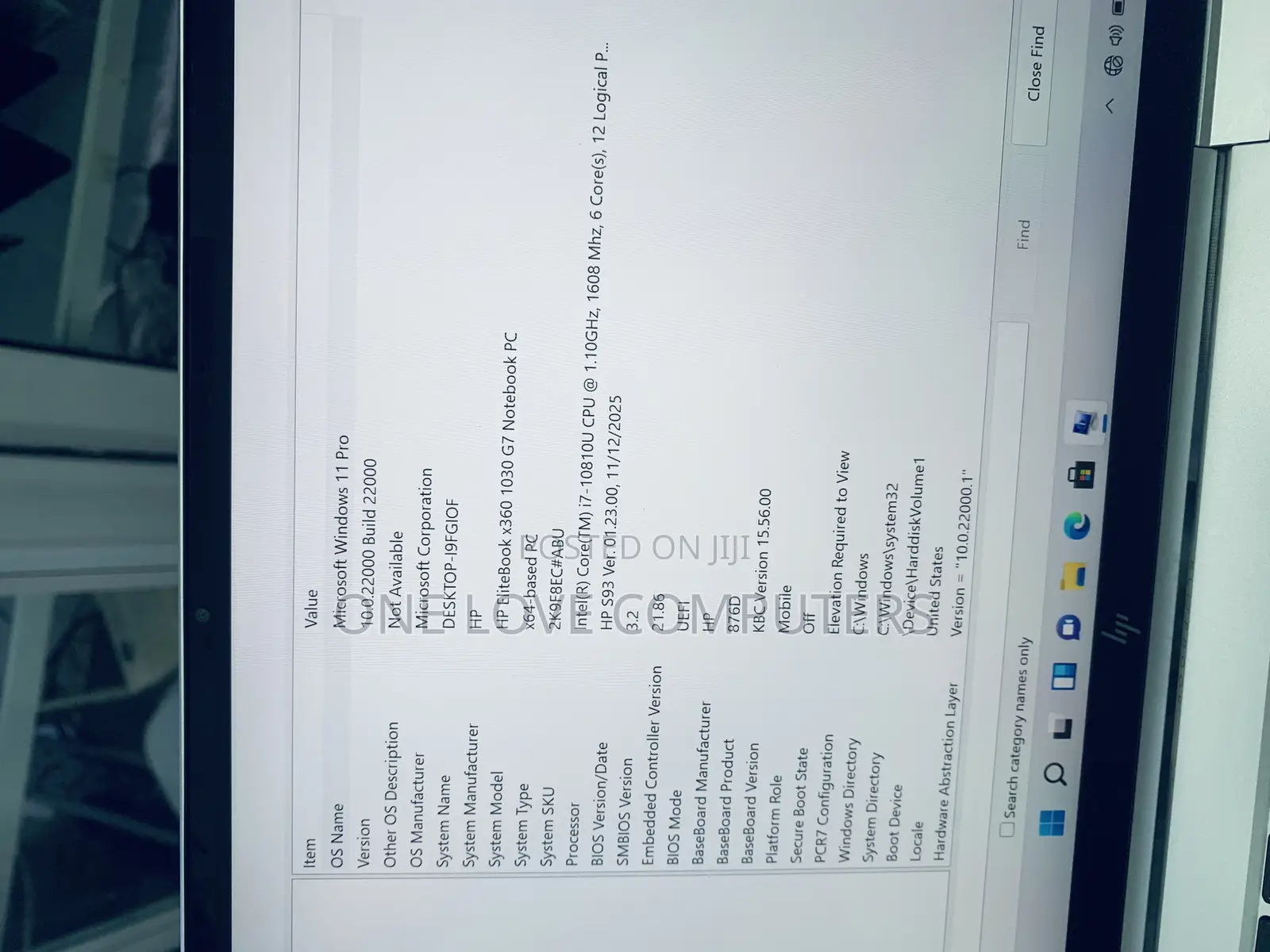 Laptop HP EliteBook x360 1030 G7 16GB Intel Core i7 SSD 256GB