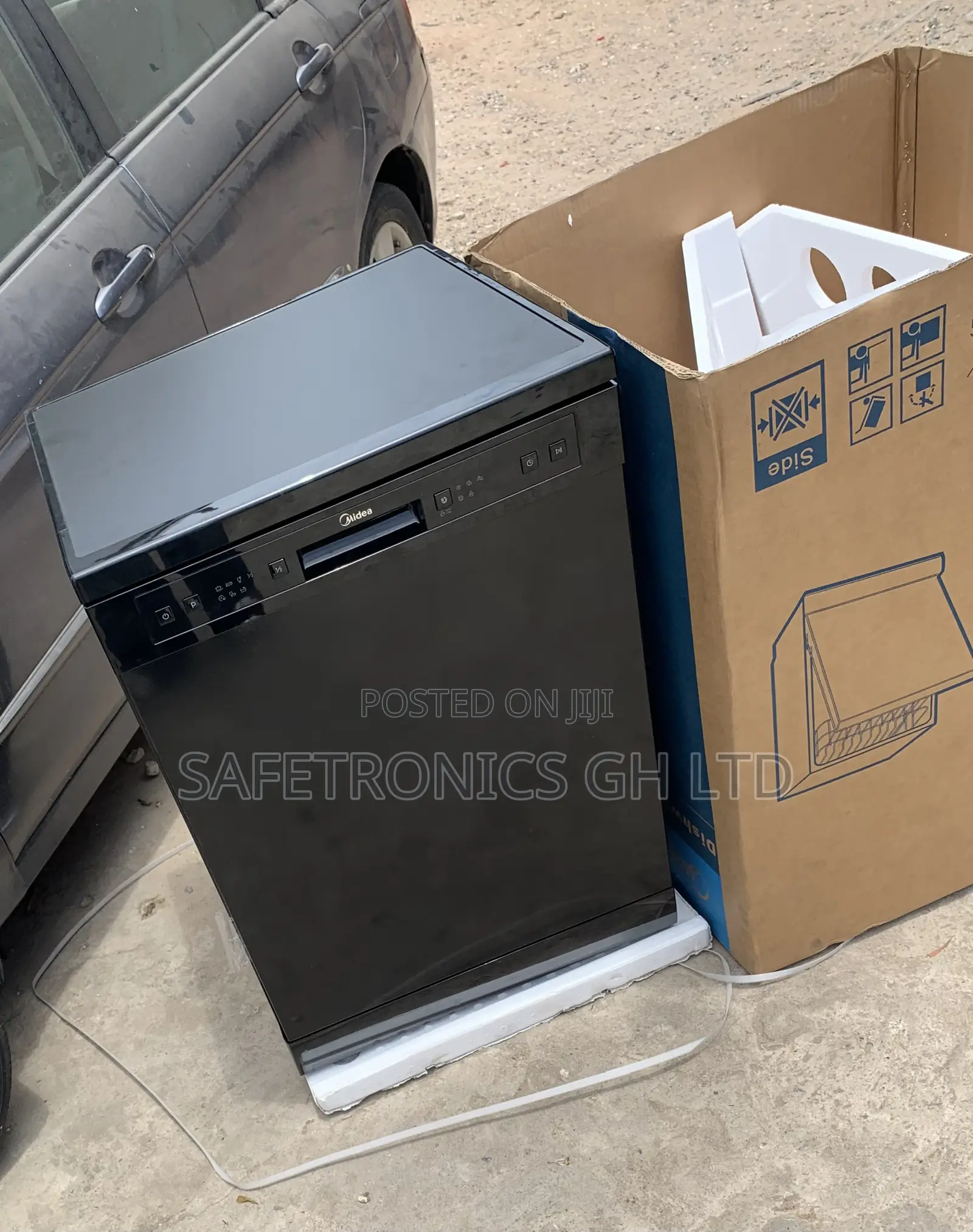 Super Sealed Midea 14-Plate Built-in Smart Dishwasher WQP14-W7703L(B)