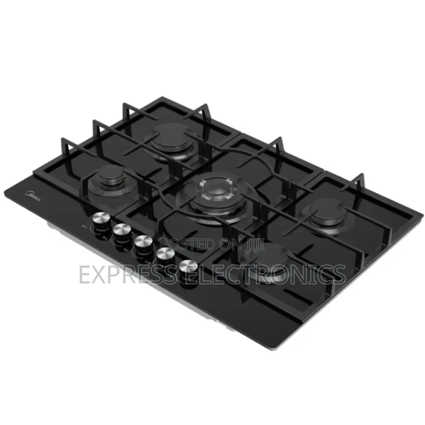 Quality Sleek Midea 90Gq095 Built-in Gas Stove, 5 Burners, 60X50 Cm -