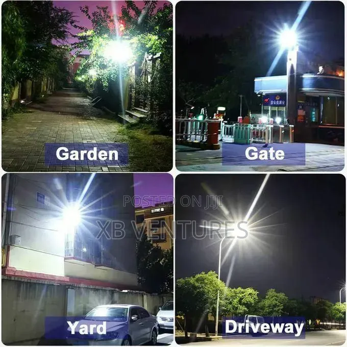 12000 Lumens 504 LED Solar Outdoor Motion Sensor Light -