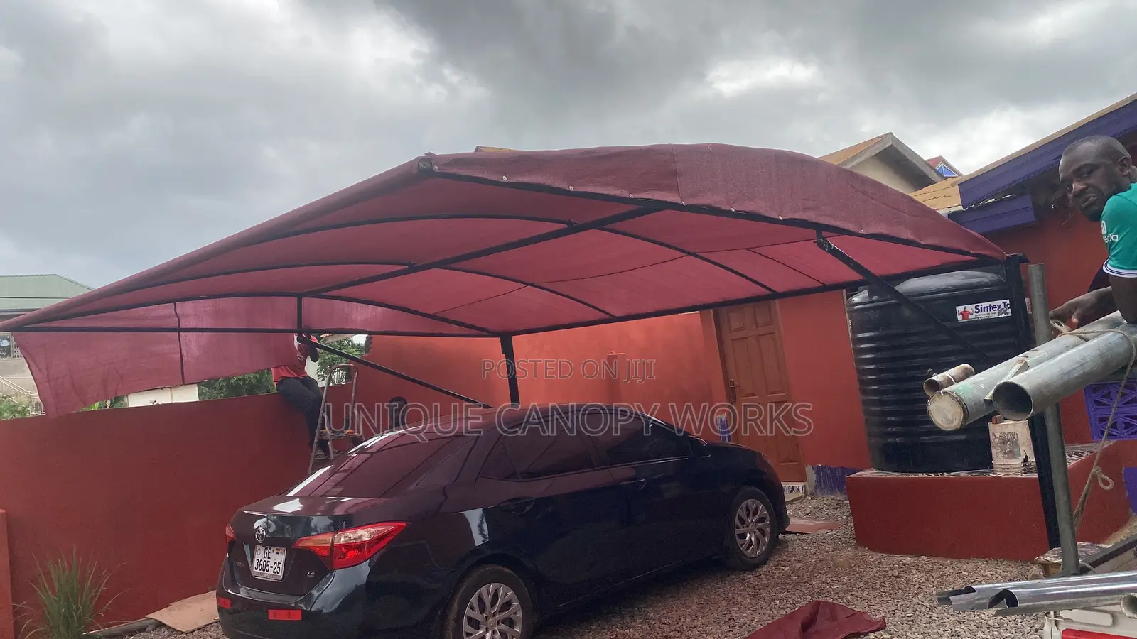 Safe Car Canopy for Homes