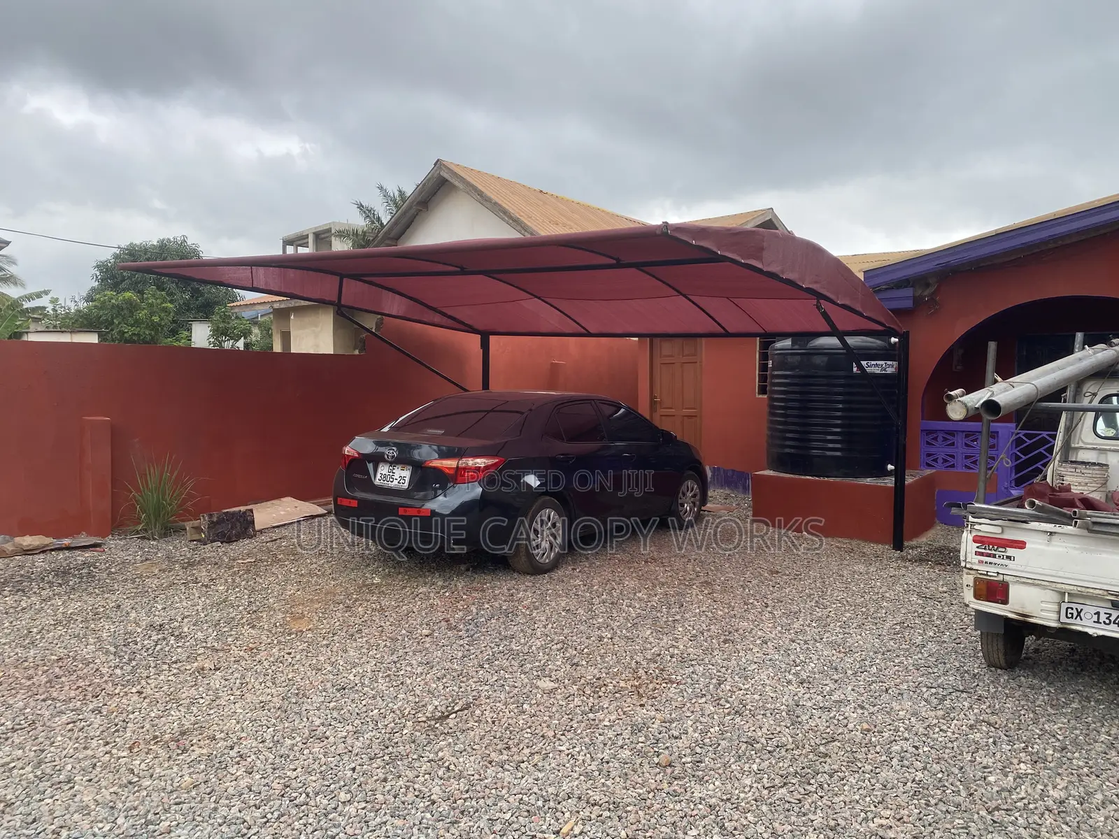 Safe Car Canopy for Homes