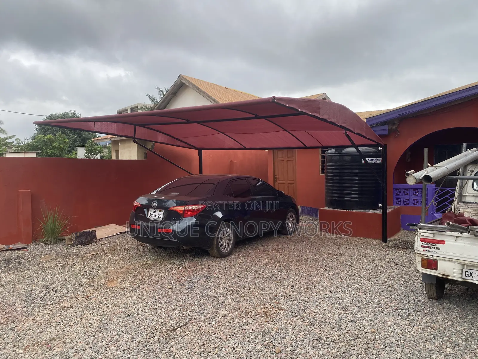 Safe Car Canopy for Homes