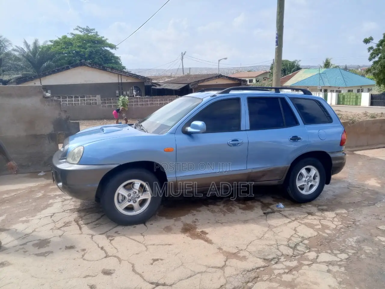 Hyundai Santa Fe 2007 Blue
