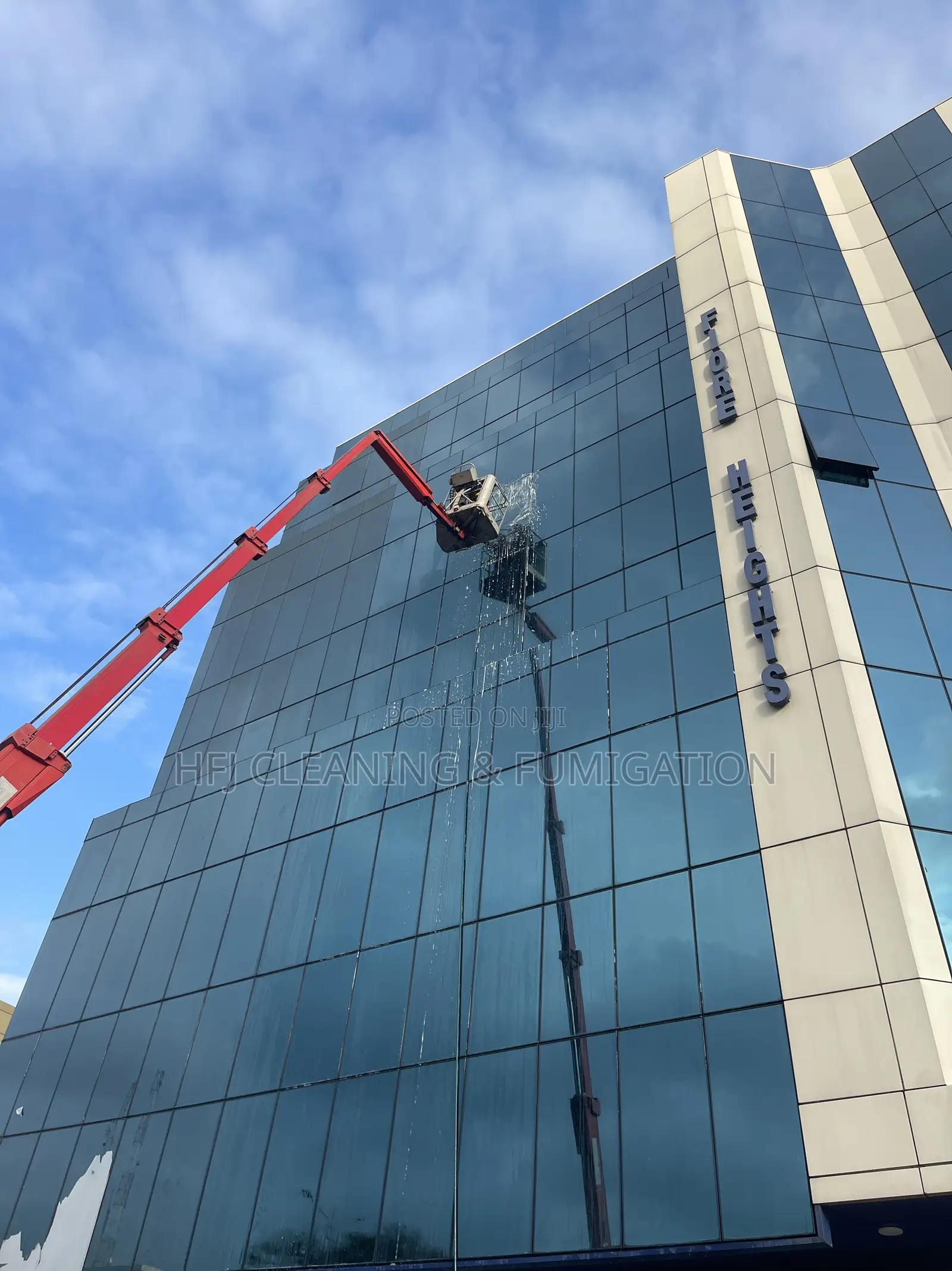 High Rise Facade Cleaning