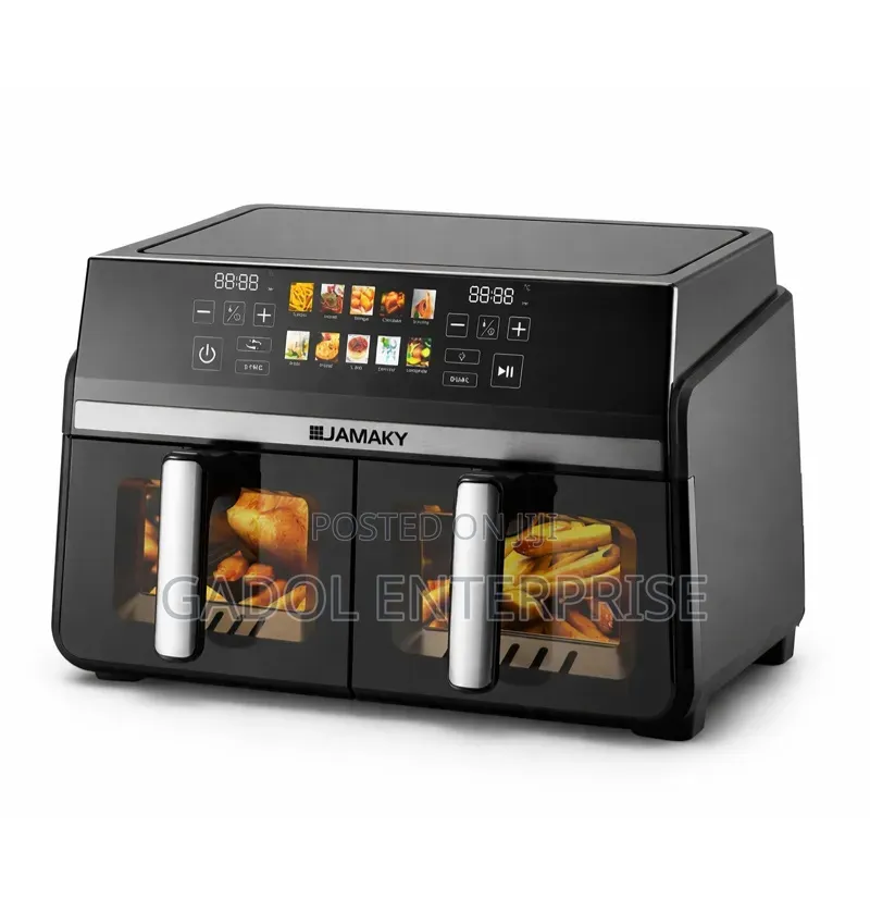 Dual Basket Digital Air Fryer 12L