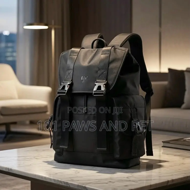 Premium Black Multi-Purpose Backpack