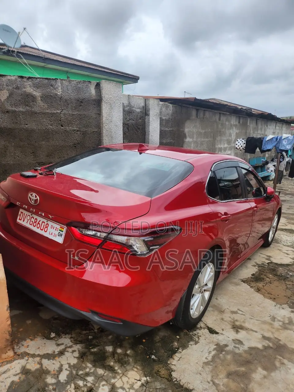 Toyota Camry LE AWD 2024 Red