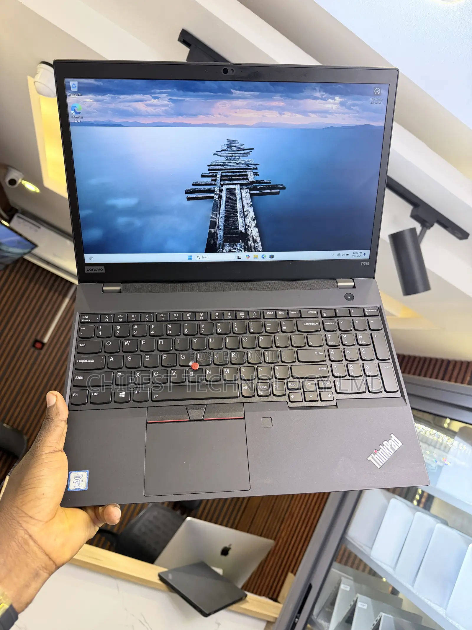 Laptop Lenovo ThinkPad T580 16GB Intel Core i7 SSD 256GB