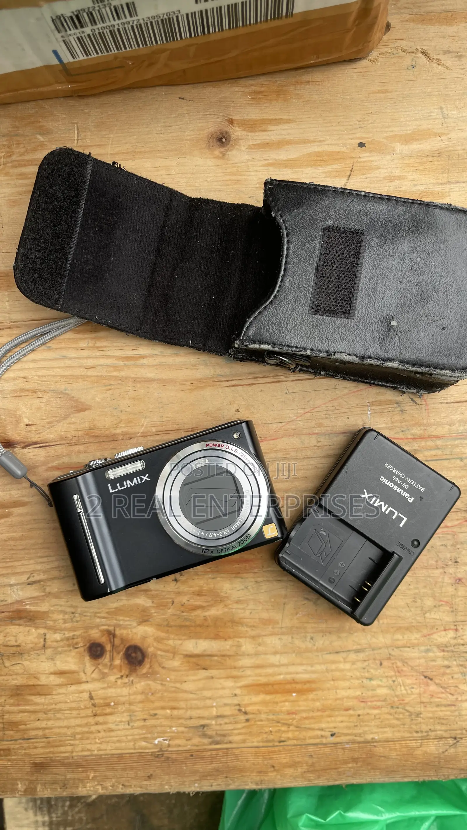 Panasonic Lumix Digital Camera With Battery and Charger