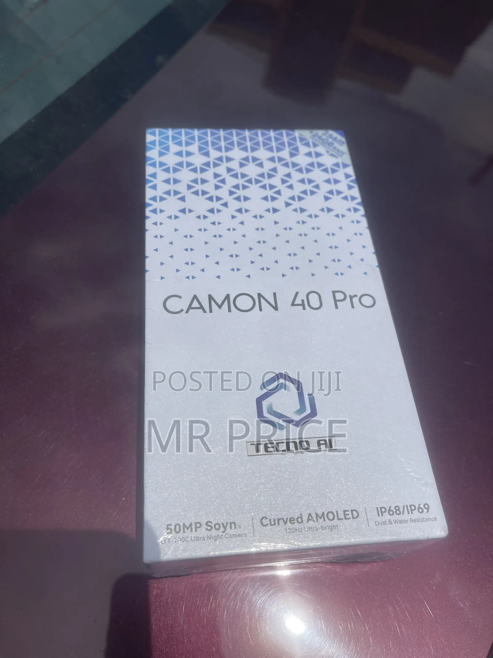 New Tecno Camon 40 Pro 5G 256 GB Black