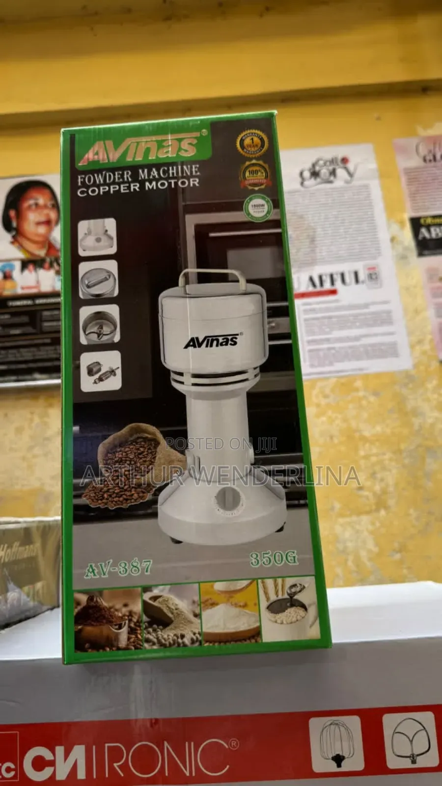 Avinas 350gramm Spices Grinder