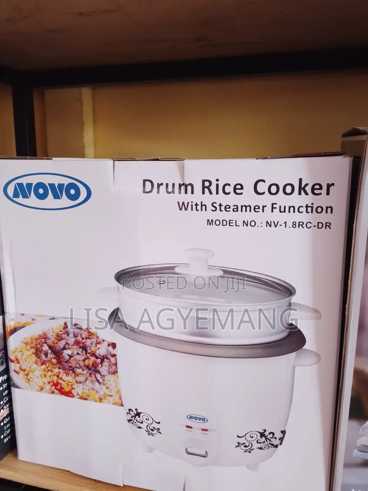 Novo 1.8L Rice Cooker