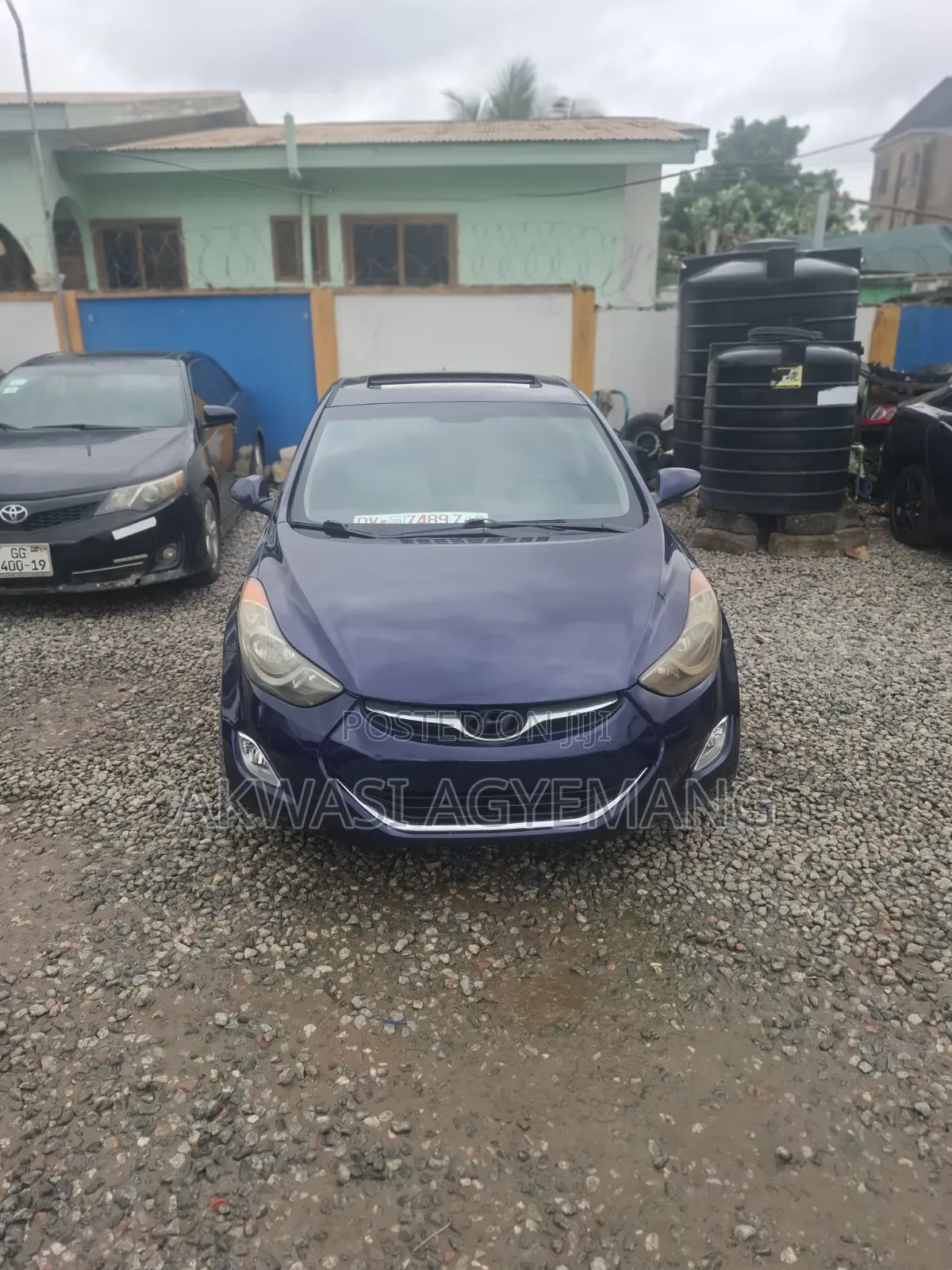 Hyundai Elantra 2012 Blue