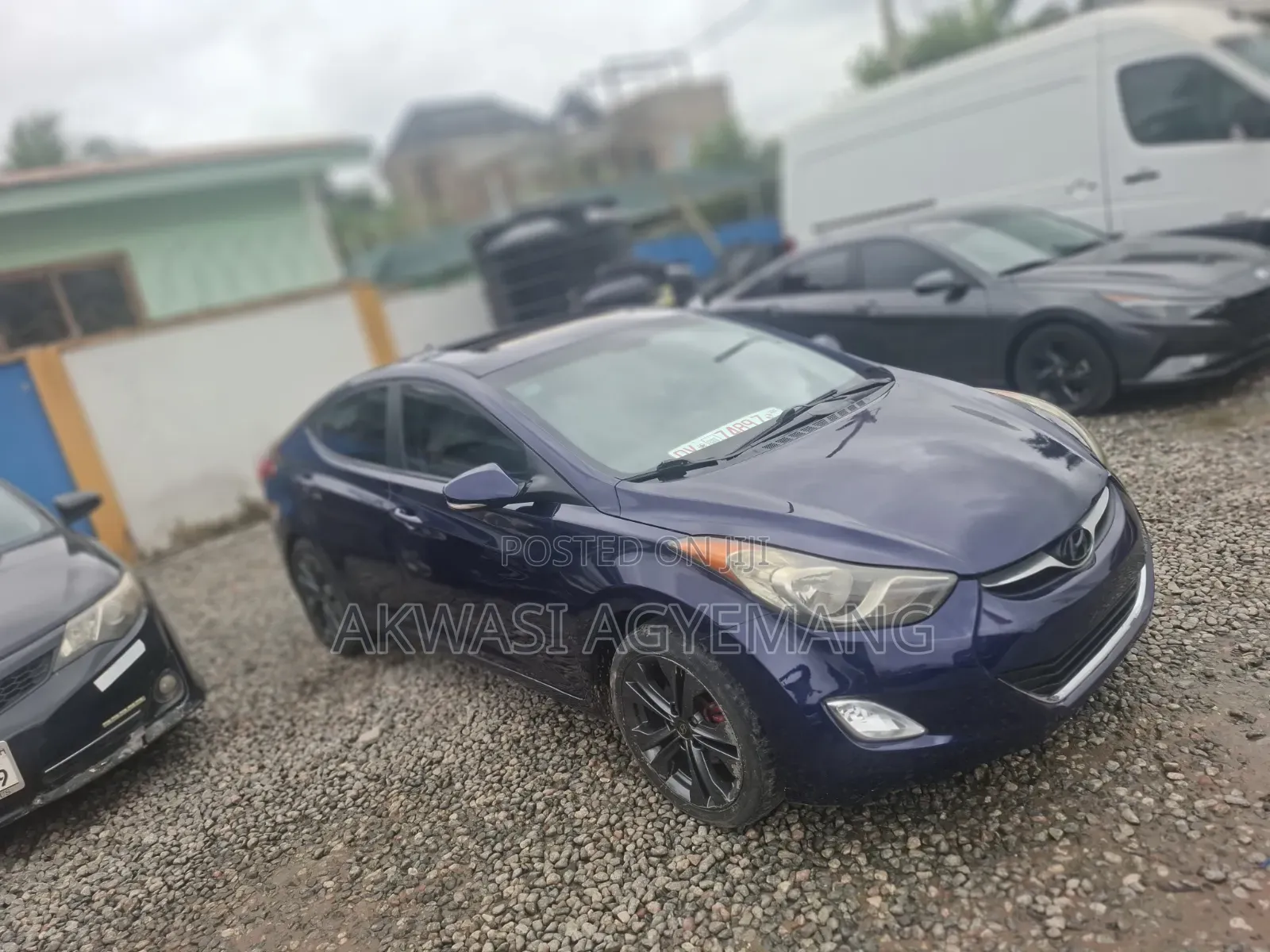 Hyundai Elantra 2012 Blue