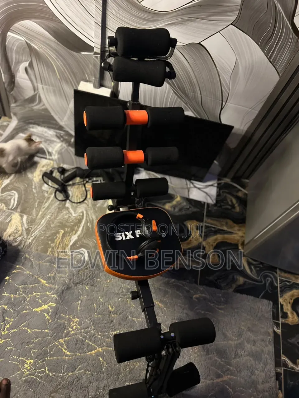 Used Six Pack Care Home Workout Machine + Headset