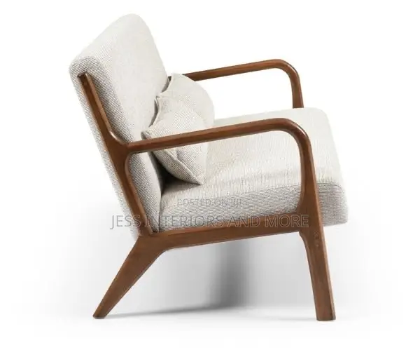 Sofa ( 2 Seater ) Wooden Arms
