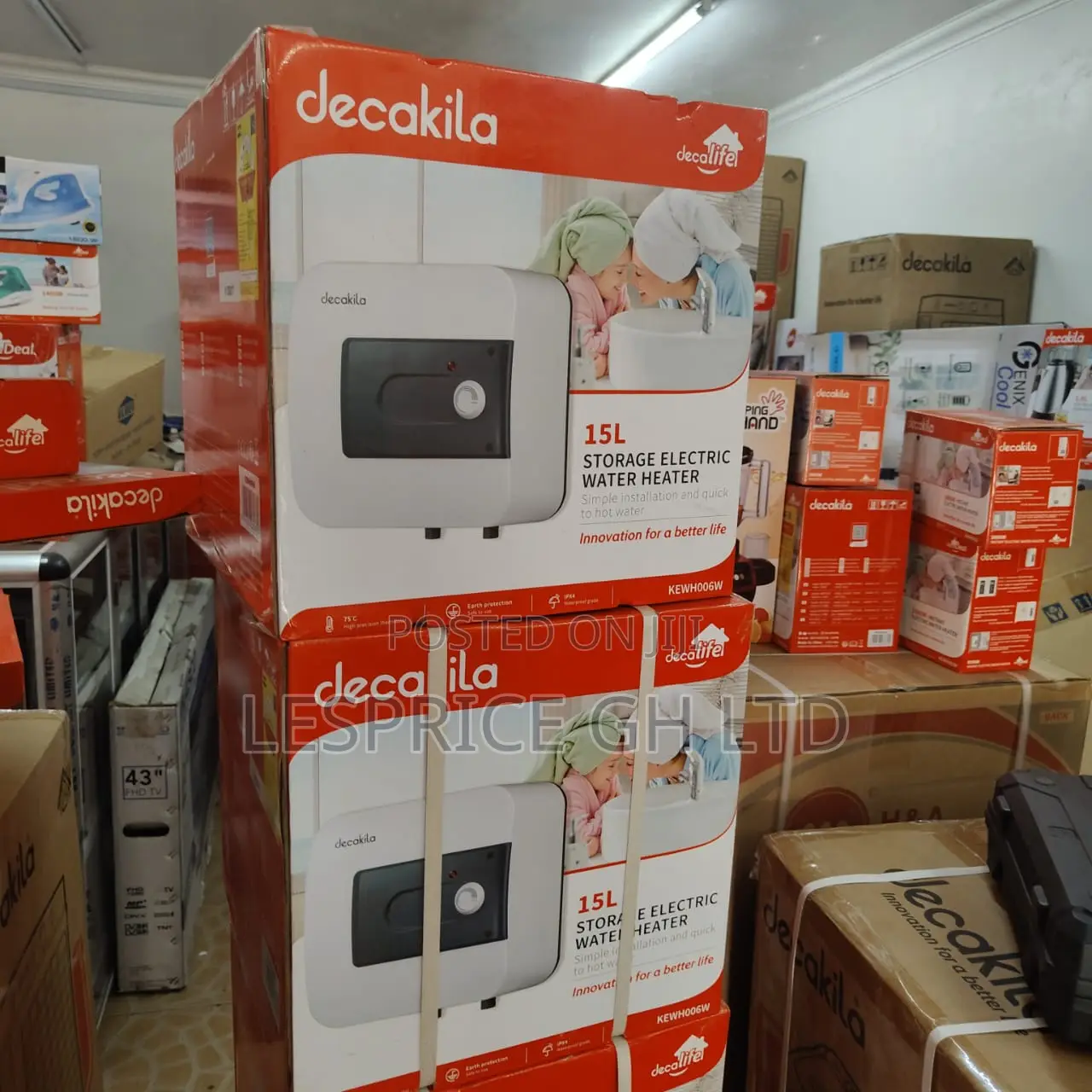 Mega Price Drop on Our Strong 15L Storage 1500W Electric Water Heater