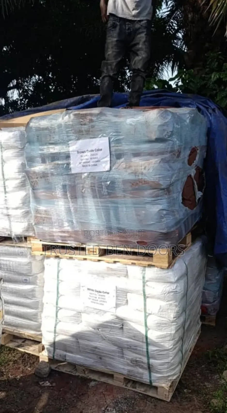 Brown Color Pigment Iron Oxide Colour for Paint and Concrete Works