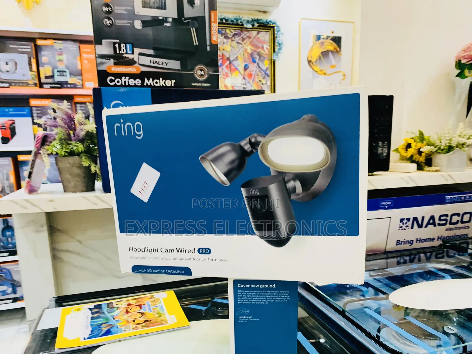 Buy From 10GiG Store Floodlight Cam Pro With Video and Ring Vision