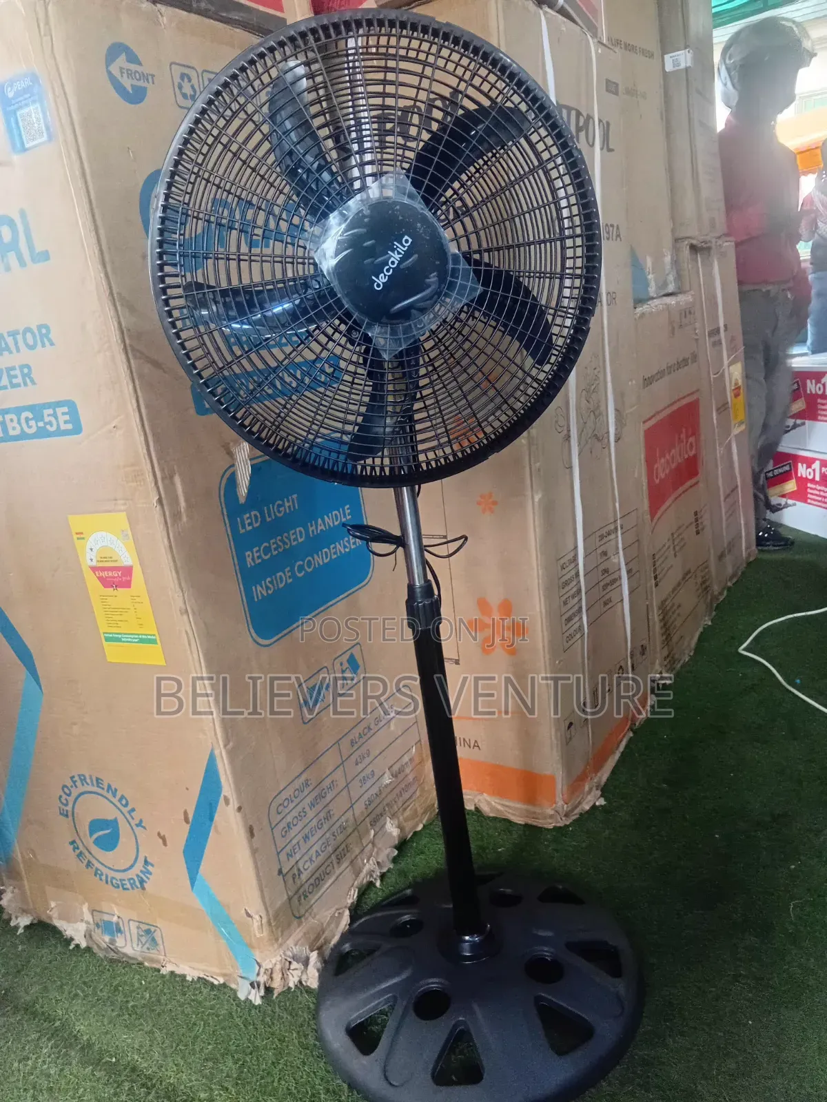 Decakila High-Performance Standing Fan – Built to Last
