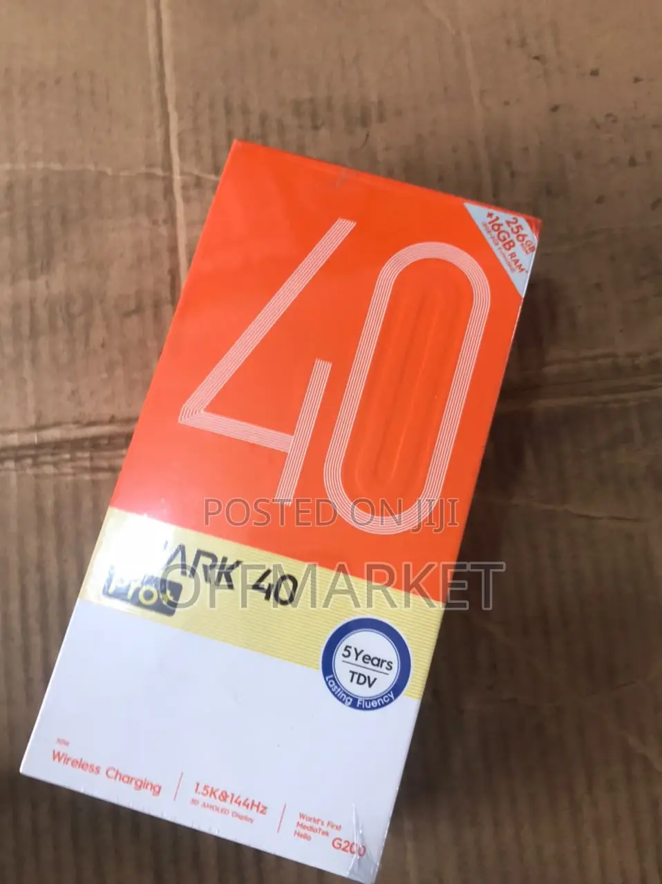 New Tecno Spark 40 Pro+ 256 GB Black