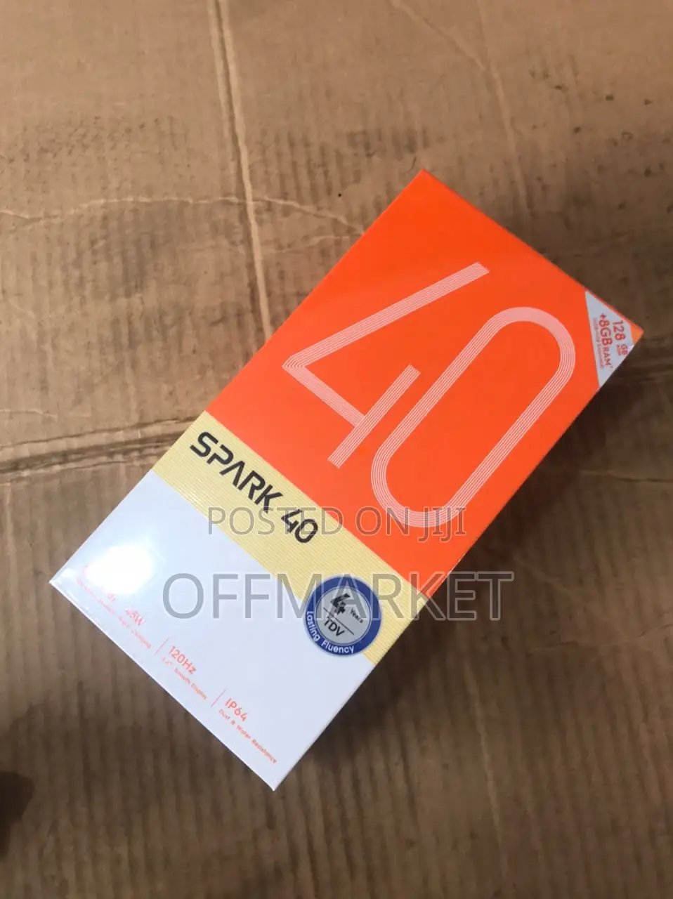 New Tecno Spark 40 128 GB Gray