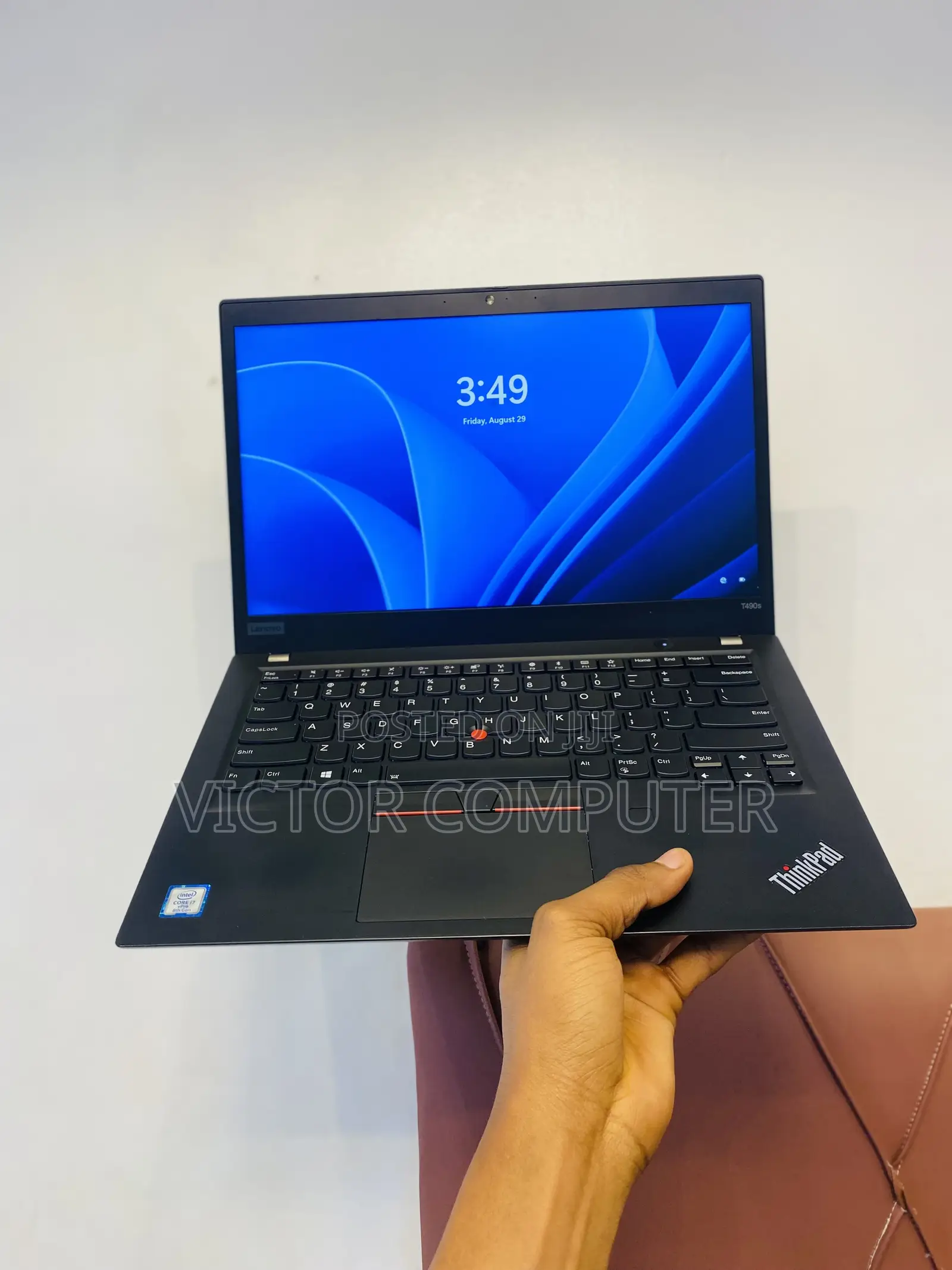 Laptop Lenovo ThinkPad T490s 8GB Intel Core i7 SSD 256GB