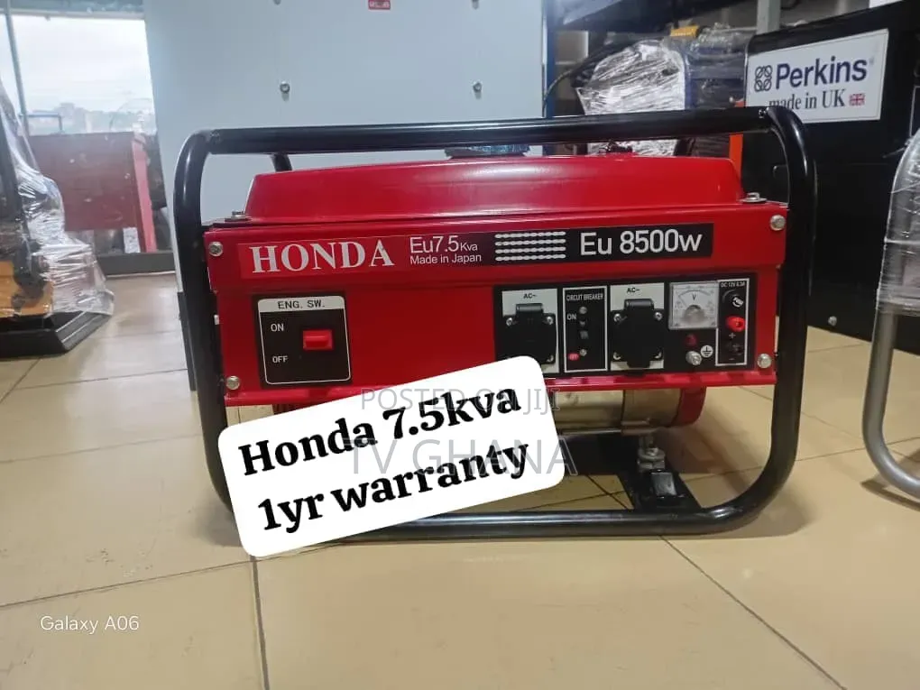 Original Honda 7.5kVA Petrol Generator | Heavy Duty Power Supply7.5kva