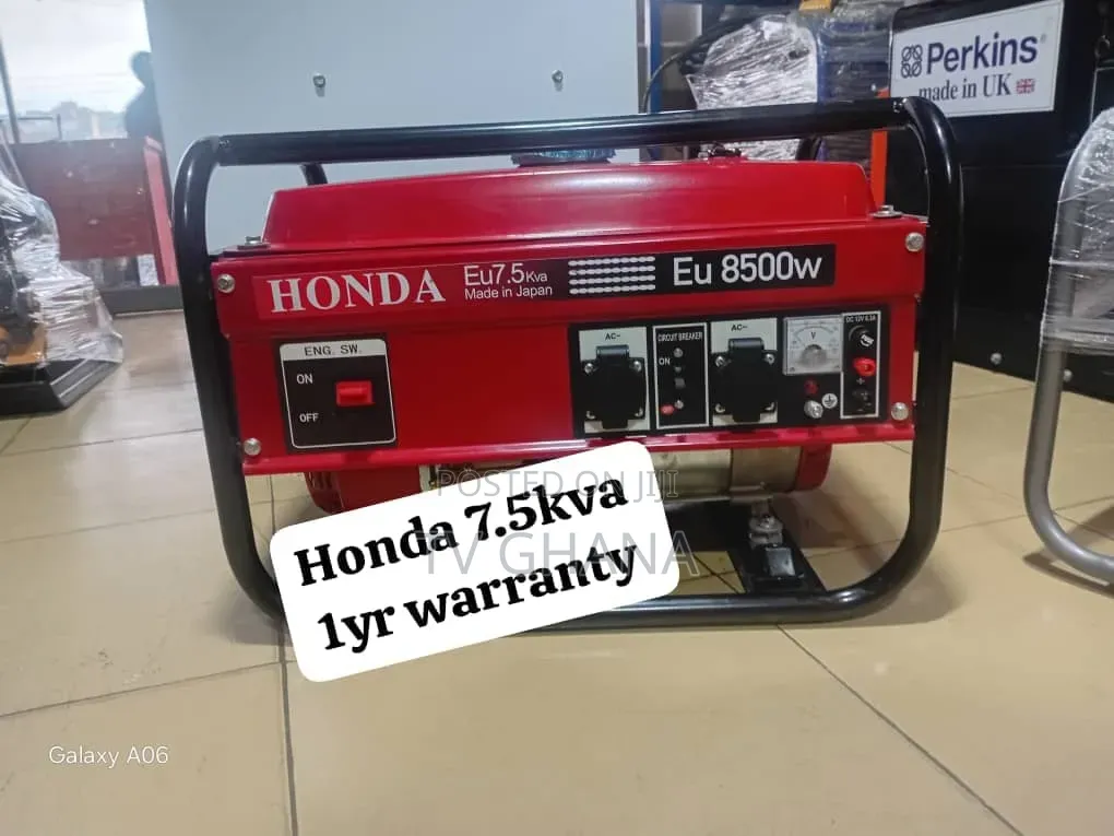 Honda 7.5kVA Automatic Voltage Generator | Trusted Honda Power7.5kva