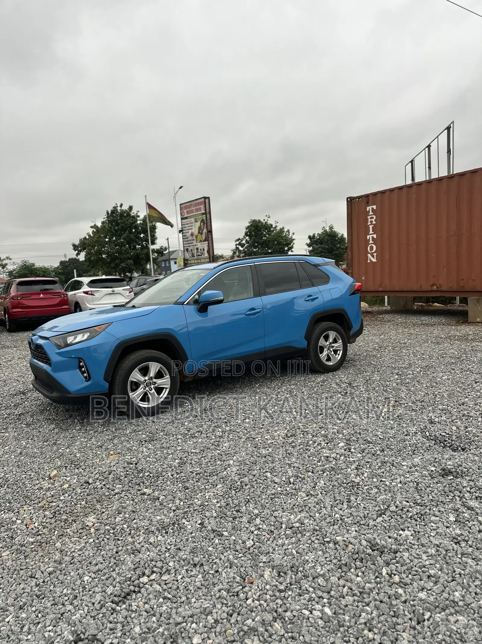 Toyota RAV4 XLE AWD 2019 Blue