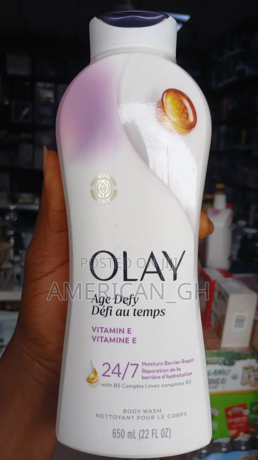Olay Age Defy Body Wash, 1.03L
