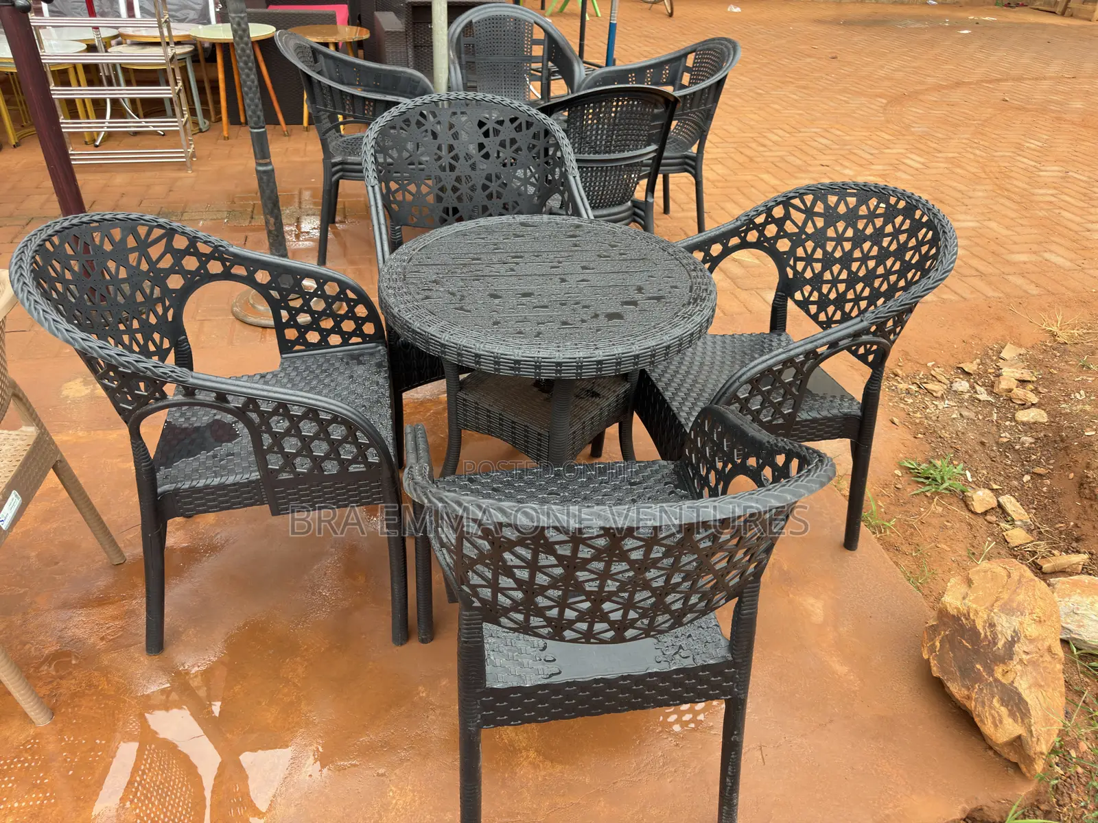 Premium Outdoor/Garden Table Chair Set – 4 Seater