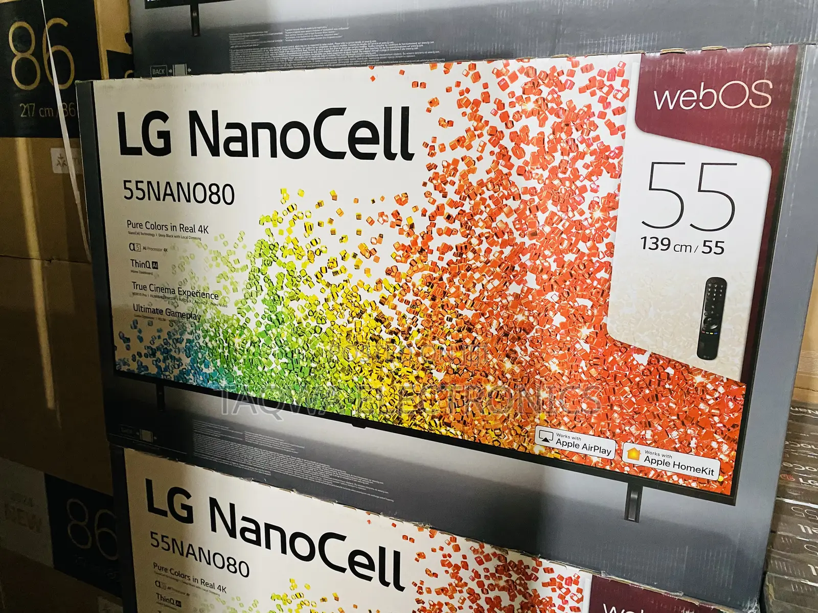 No.1 LG Smart TVs,Nano 55 Inch