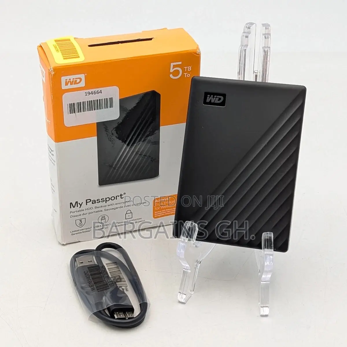 Weatern Digital 5TB My Passport External Hard Drive
