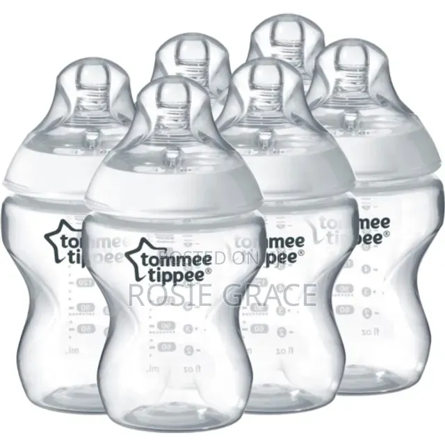 6 PCs Original Tommee Tippee Anti Colic Bottles