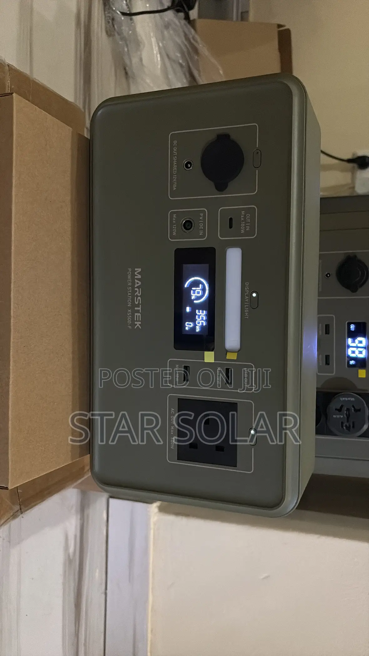 Marstek 500W Portable Power Station/ Solar-Electric
