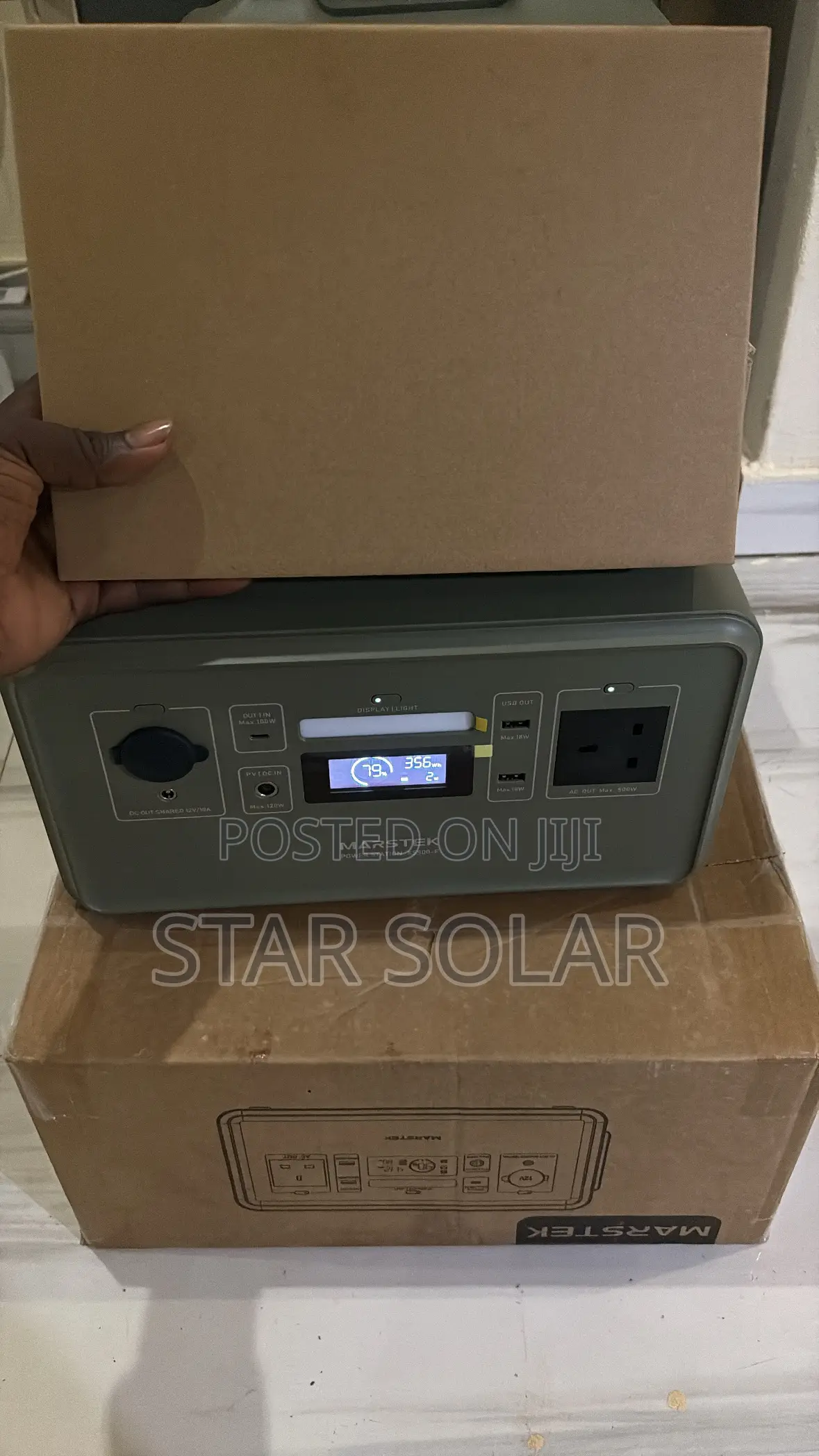 500w/510Wh Marstek Portable Power Station