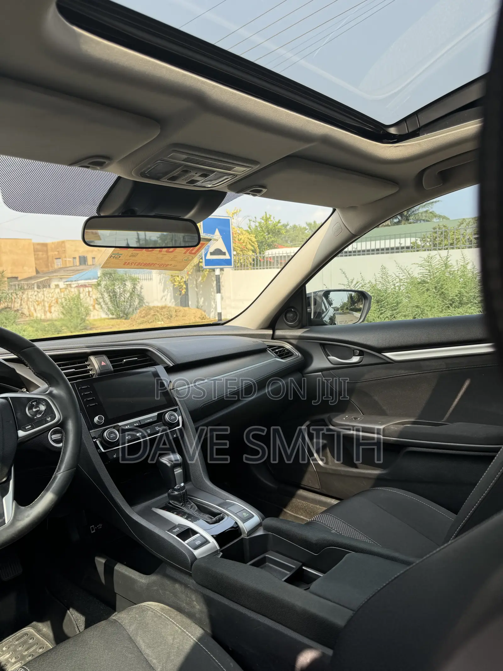 Honda Civic EX Sedan 2019 Black
