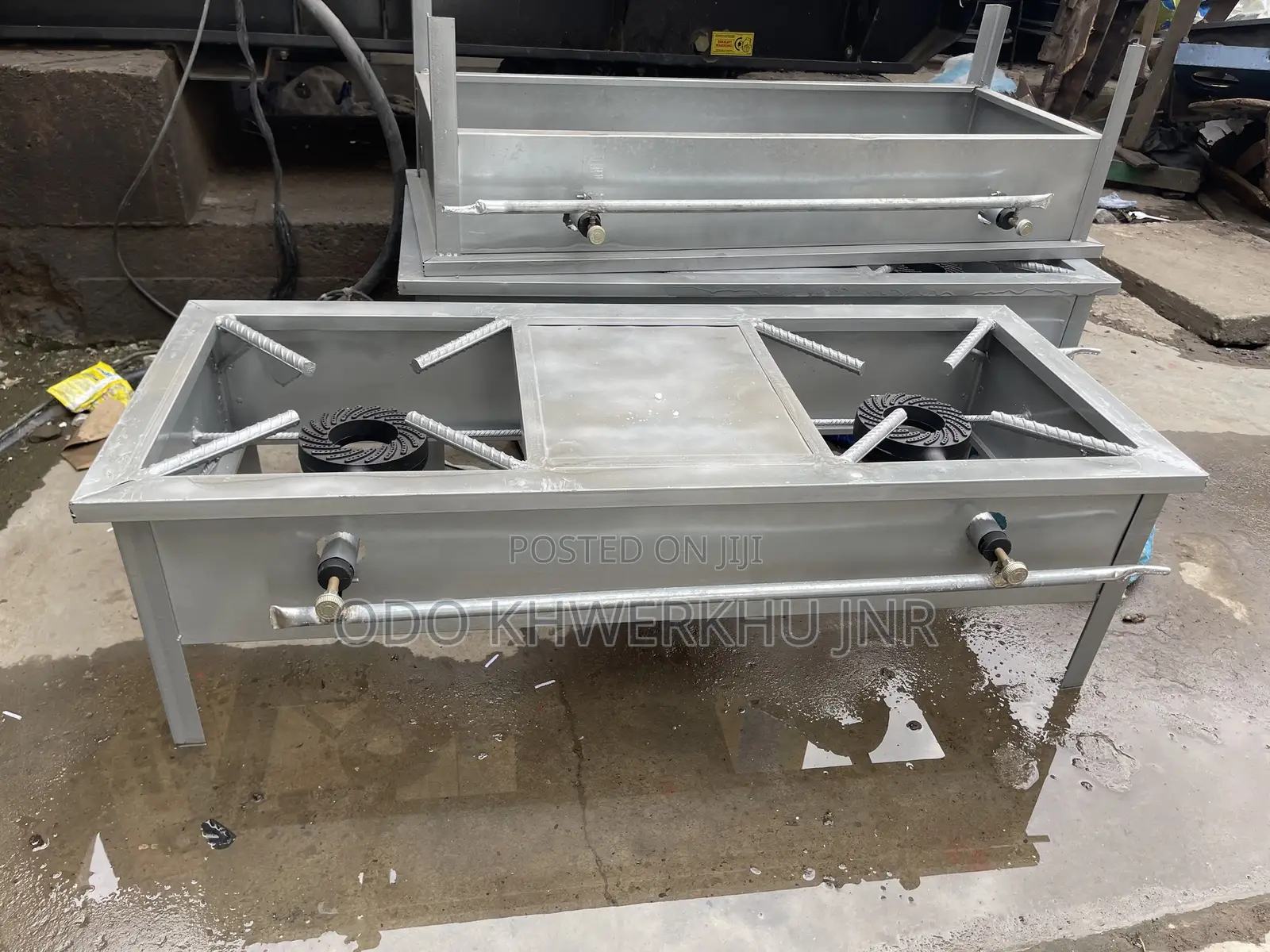 2 Burners Commercial Stove