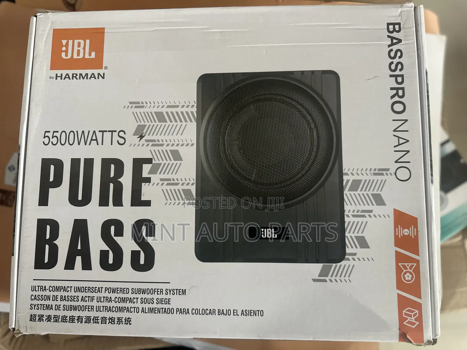 JBL Flat Subwoofer for Cars