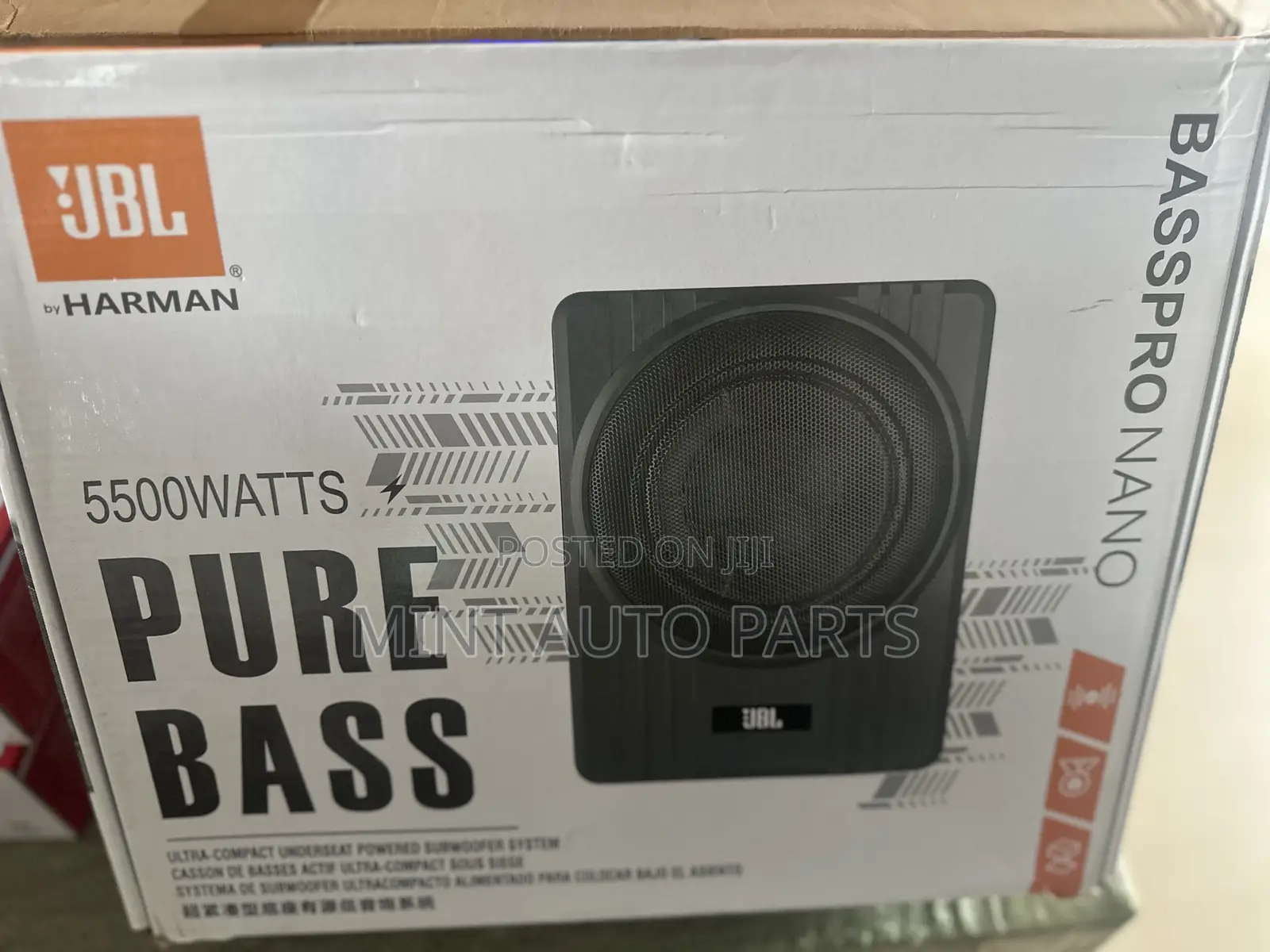 JBL Flat Subwoofer for Cars