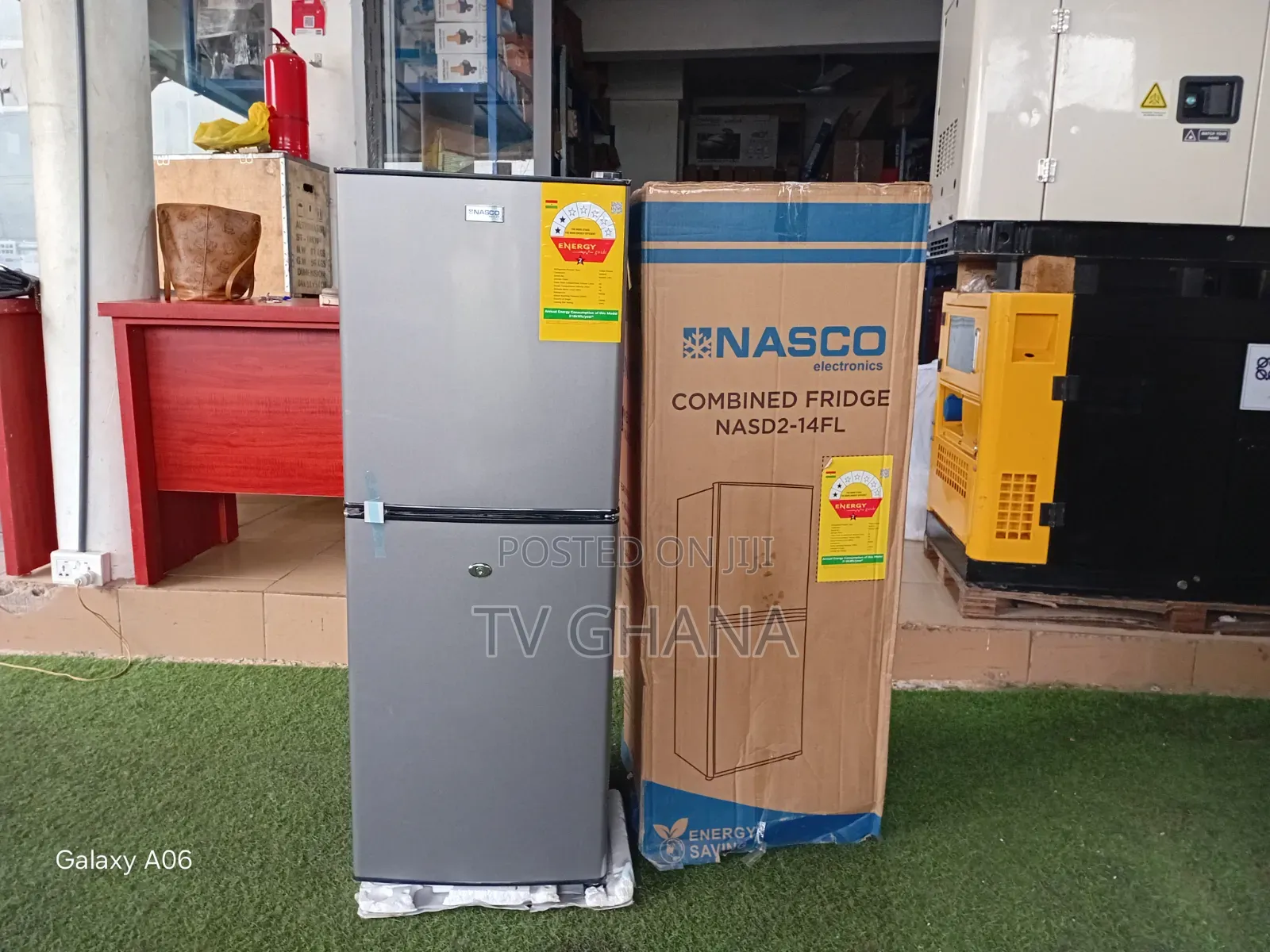Nasco 116L Refrigerator – Stylish, Spacious Efficient116L