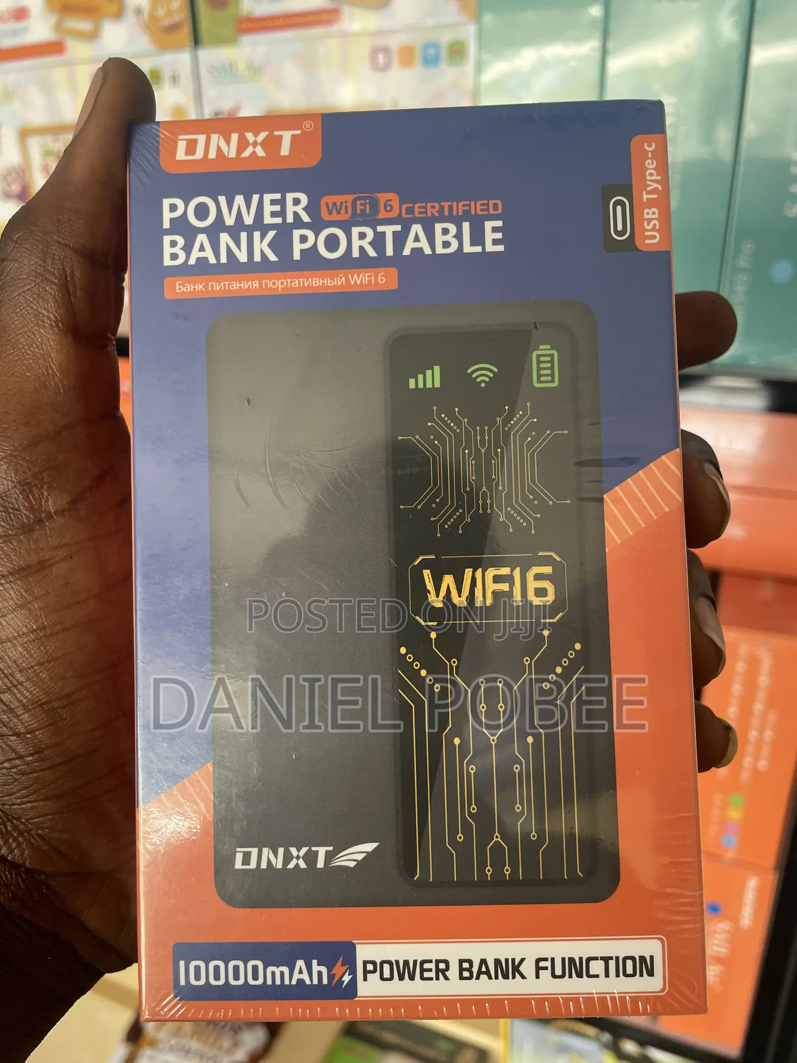 DNXT 10000mAh Fast Charging Power Bank – USB Type-C