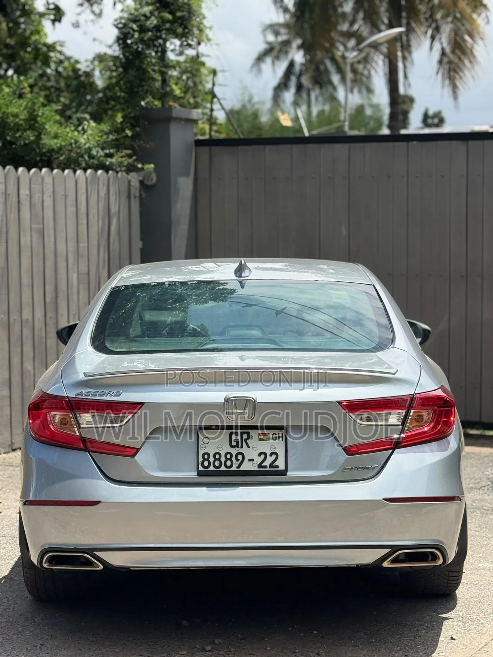 Honda Accord EX (1.5L 4cyl Turbo CVT) 2019 Gray